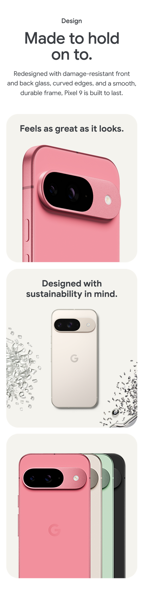 Google Pixel 9 128GB (Unlocked) Obsidian GA05226-US - Open Box