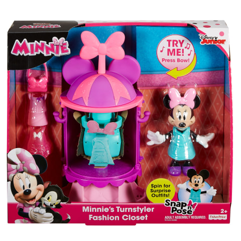 disney minnie mouse minnie's turnstyler fashion closet