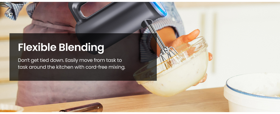 Chefman Cordless Hand Mixer has 7 speeds for all your baking needs at $31  (Save $49)