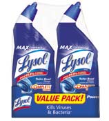 Lysol 24 oz. Power Toilet Bowl Cleaner (2-Count) 1920079174 - The