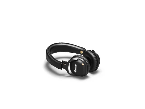 Marshall Mid Black Bluetooth Headphones- MIDBTBLK | Electronic Express