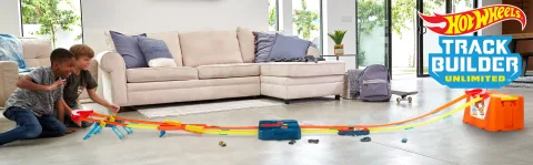 Hot Wheels Track Builder Unlimited Set with Power Boost Box, Stunt Launch,  and Dual Booster Starter - Walmart.com