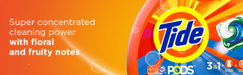 Super concentrated cleaning power with floral and fruity notes