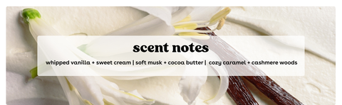Vanilla Cashmere scent notes