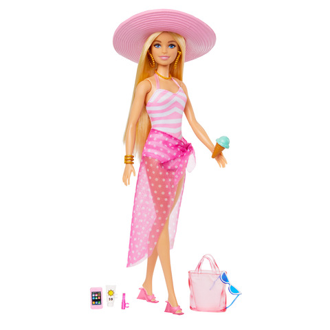 Barbie does beach club ☀️🌊👙⛱️🏖️