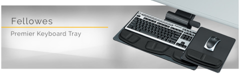 Fellowes Professional Premier Series Adjustable Keyboard Tray