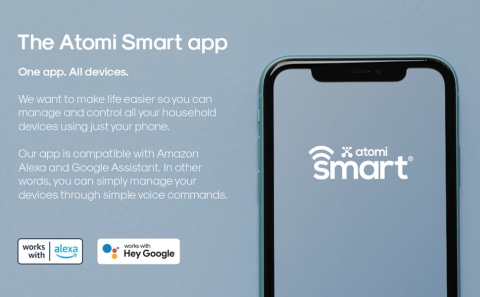 The Atomi Smart app
