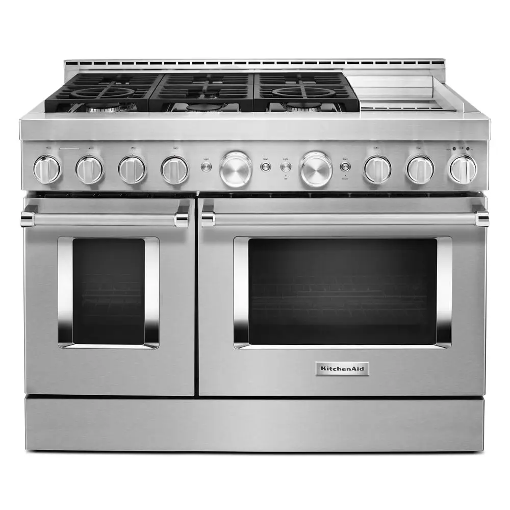KitchenAid - KFGC558JSS - KitchenAid® 48'' Smart Commercial-Style
