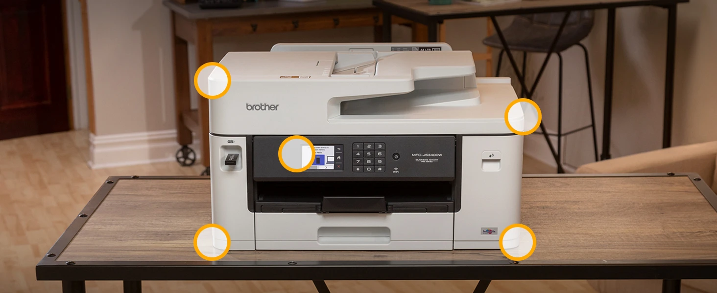 MFC-J5340DW | PrintersAIOs | PrintersAIOsFaxMachines | By