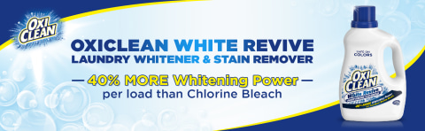 OxiClean White Revive Liquid Laundry Whitener & Stain Remover, 66 fl oz, Size: 66 oz