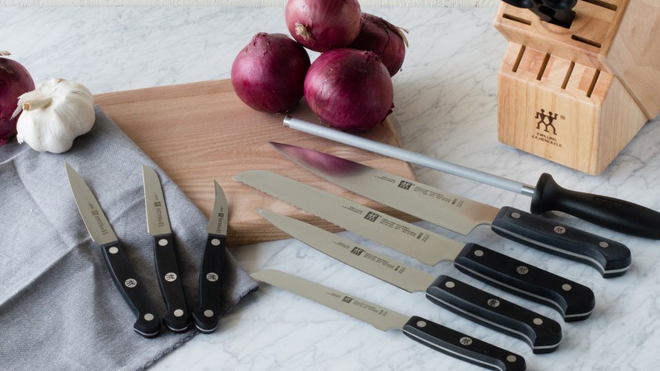 thumbnail video image 2 of ZWILLING Gourmet 14-pc Knife Block Set, 2 of 9