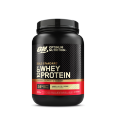 Product Optimum Nutrition, Gold Standard 100% Whey Protein Powder, Vanilla Ice Cream 1.5lb Tub image