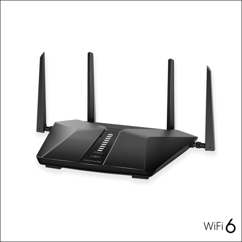 Netgear Nighthawk AX6 RAX50 Wi-Fi 6 IEEE 802.11ax Ethernet