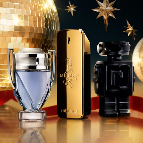 Invictus eau de toilette, 1 million eau de toilette, phantom parfum
