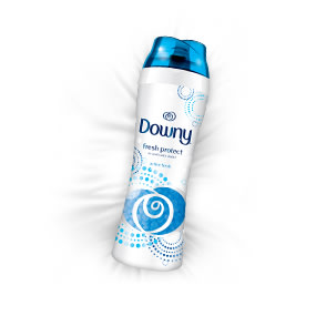 Downy 76332 Fresh Protect 14.8 oz. April Fresh Scent Booster Beads - 4/Case