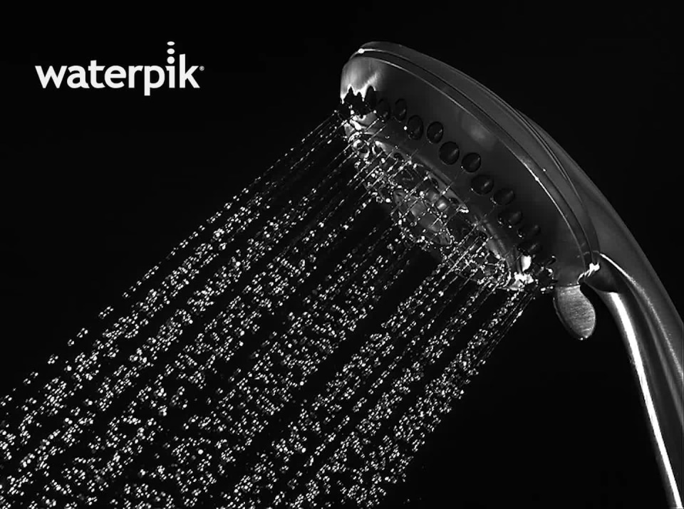 Waterpik 6Mode Powerspray+ Hand Shower Head, Brushed Nickel VSR669E