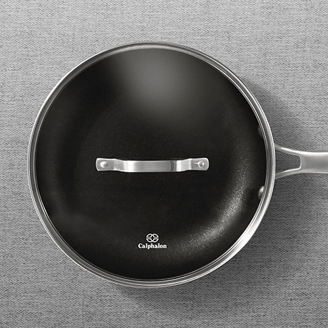 Classic™ Hard-Anodized Nonstick 5-Quart Saute Pan with Cover
