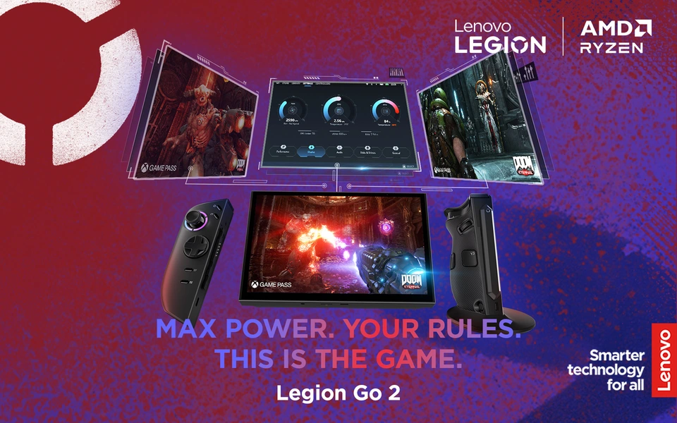 Lenovo Legion Go 2 Gaming Handheld Z2 Extreme 32gb Radeon Graphics