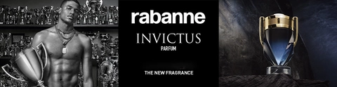 Invictus Parfum Campaign Banner