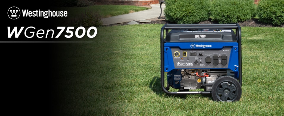 thumbnail video image 2 of Westinghouse 9500 Peak Watt Home Backup, Remote Electric Start, Gas Powered Portable Generator, 2 of 13