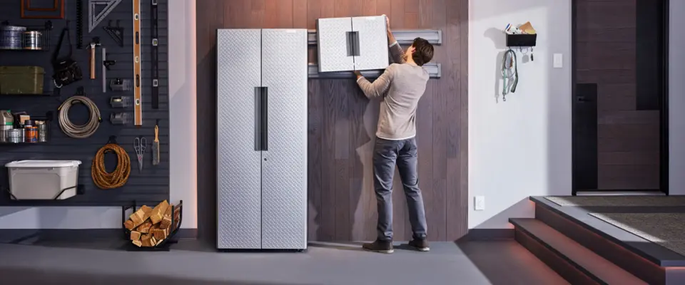 4-pc Gladiator Flex Cabinet System Gladiator GANF04WFMTS | Tanguay