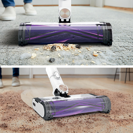 QuadClean™ Multi-Surface Brushroll