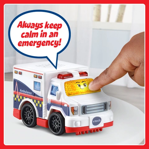 VTech Go Go Smart Wheels Careful Ambulance English Edition Toys R Us Canada