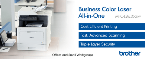 Brother MFCL8610CDW | Business Color Laser All-in-One Brother MFCL8610CDW | Business Color Laser All-in-One