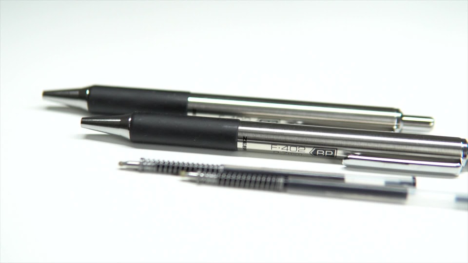 thumbnail video image 5 of Zebra Pen, ZEB29210, F402 Retractable Ballpoint Pen, 1 Each, 5 of 7