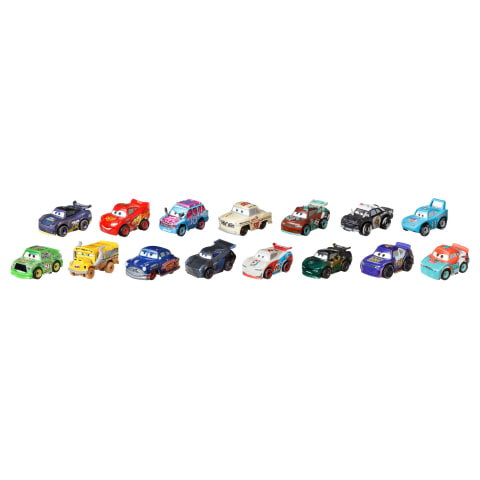 Disney / Pixar Cars Die Cast Metal Mini Racers Mini Racers Variety Car  15-Pack (2022)