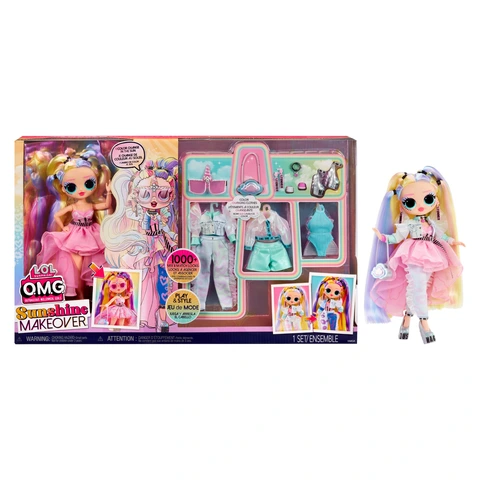L.O.L Surprise LOL サプライズ OMG サンシャイン メイクオーバー ステラガール ファッションドール アクセサリー付き