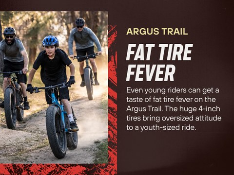 Mongoose Boys' 24” Argus Trail Fat Tire Mountain Bike | Dick's