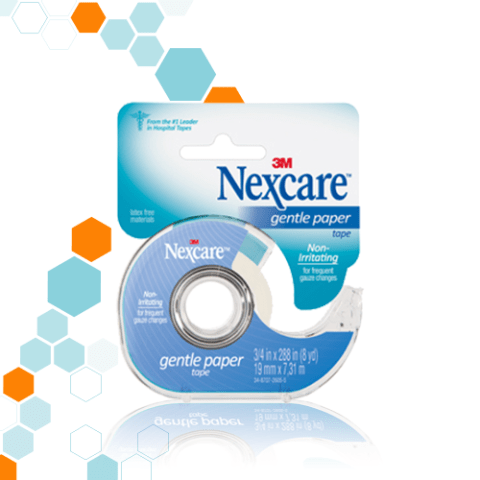 Nexcare First Aid Micropore Gentle Paper Tape 2 in. x 10 yd. - 6ct