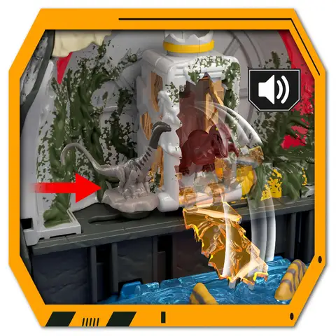 Jurassic World Rebirth Deluxe Mosasaurus Playset, 7 Interactive