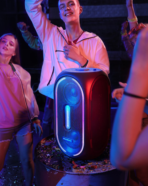 soundcore by Anker- Rave Party 2 Portable Speaker, 120, IPX4, 16-Hour  Playtime