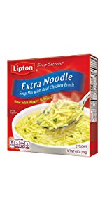 Lipton Soup Secrets Instant Soup Mix Extra Noodle, 2 ct / 4.9 oz - Kroger