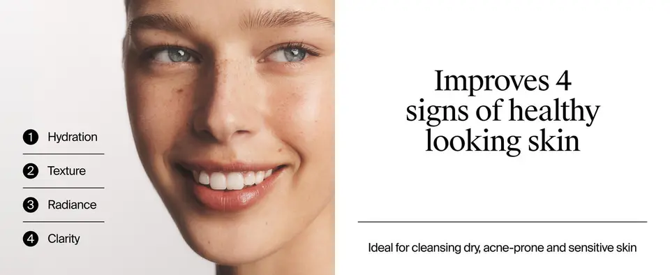 dry skin fragrance-free cleanser hydrating cleanser makeup remover makeup removing hyaluronic acid