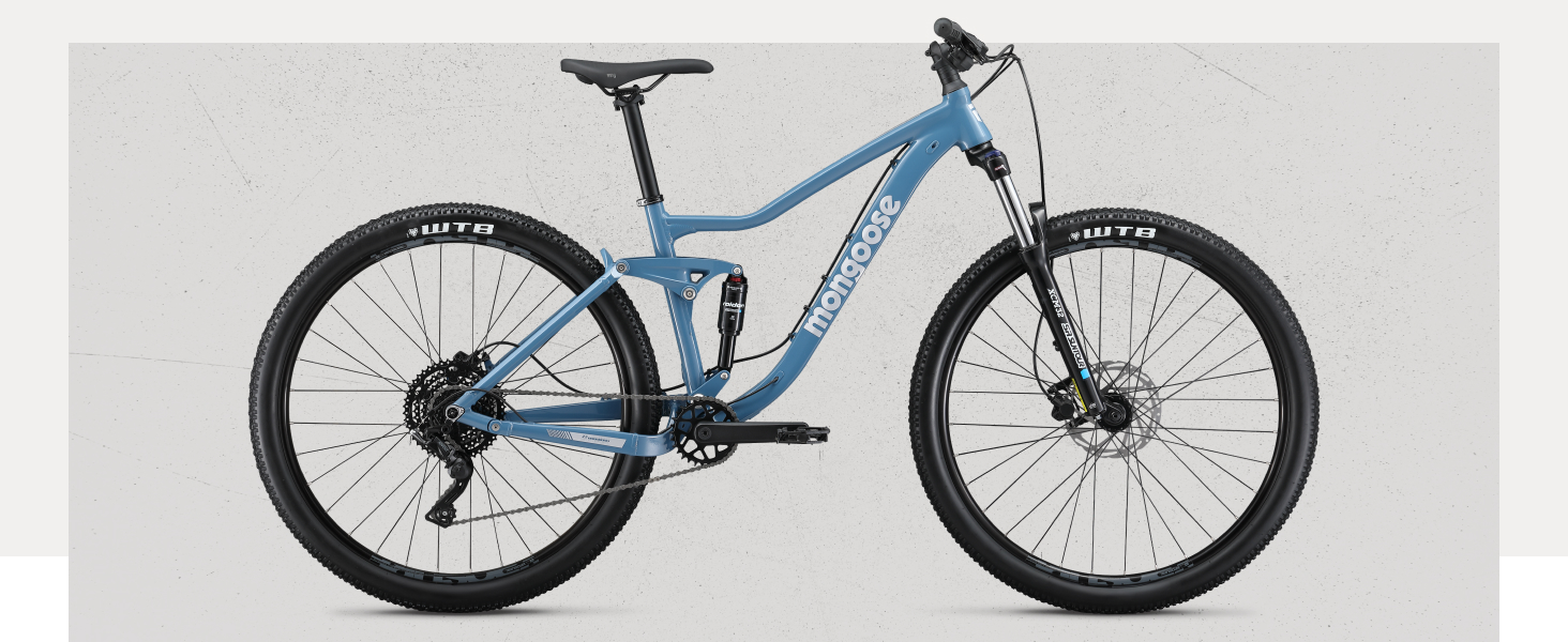 Full Suspension Mongoose Bike With Shocks Mongoose Adult 29” Salvo