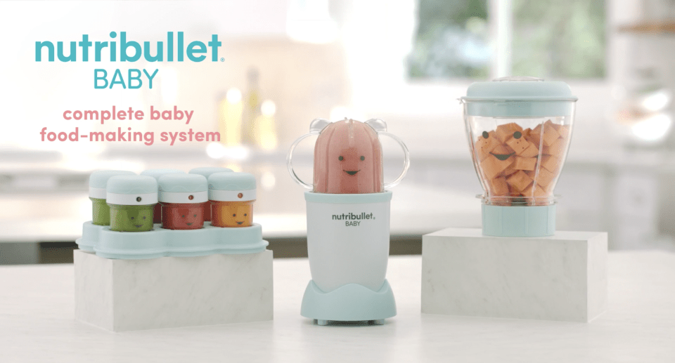 Nutribullet Baby Food Blender NBY10100 – Blue / White 