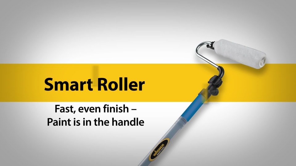 Wagner Smart Roller, Great for Walls and Ceilings with Paint Material