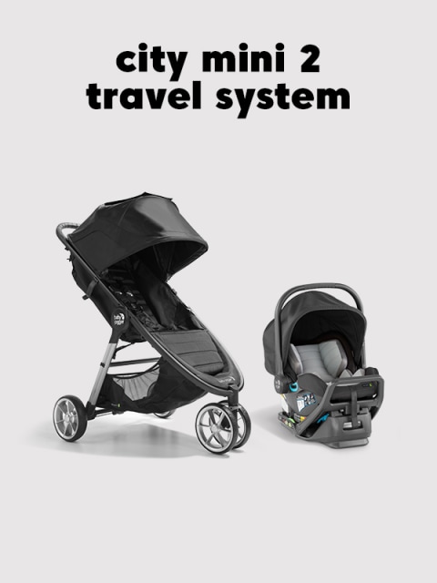 City mini clearance stroller travel system