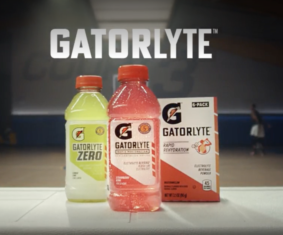 Gatorade Gatorlyte, Strawberry Kiwi Sports Drinks, 20 fl oz Bottle