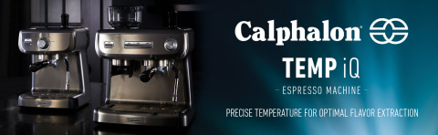 Calphalon Temp IQ Espresso Machine with Steam Wand
