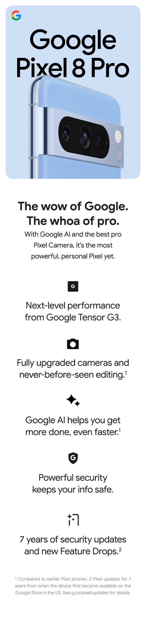 Google Pixel 8 Pro 128GB (Unlocked) Porcelain GA04834-US - Best Buy