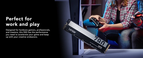 ラナ Lexar NM790 2 TB M.2-2280 PCIe 4.0 X4 NVME Solid State Drive