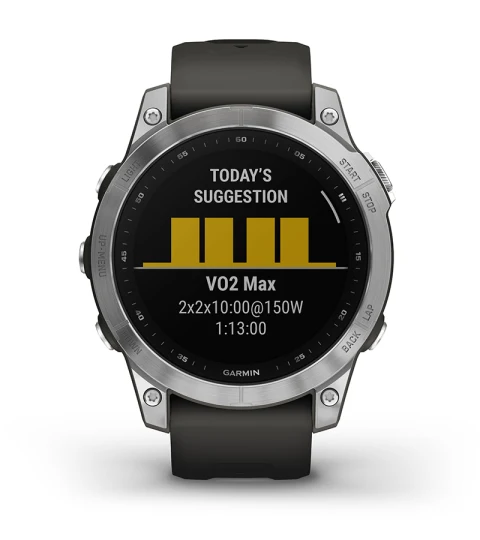 fenix 7, Silver with Graphite Band - Walmart.com