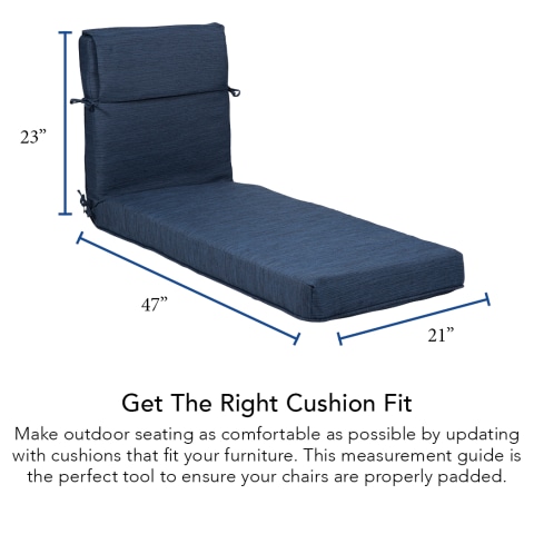 Style Selections Salito Marine Patio Chaise Lounge Chair Cushion In The Furniture Cushions Department At Com - Style Selections Salito Marine Patio Chaise Lounge Chair Cushion Style Selections Salito Marine Patio Chaise Lounge Chair Cushion In The Furniture Cushions Department At Com - Style Selections Salito Marine Patio Chaise Lounge Chair Cushion