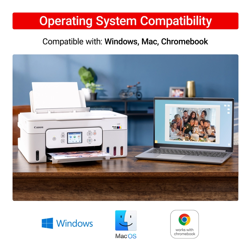 Canon PIXMA G3290 Wireless Color All-In-One Inkjet MegaTank Photo