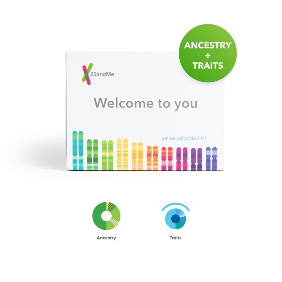 23andMe DNA Test Health + Ancestry Personal Service (with Lab Fee Included) Walmart
