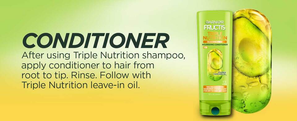 Garnier Fructis Strength & Shine Fortifying Shampoo 1L (33.8 fl oz)